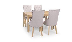 Cotswold Dining Table and 4 Loire Chairs