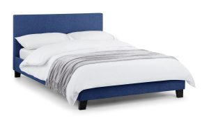 Rialto 135cm Double Bed  Dark Blue