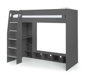 Nebula Gaming Bed With Desk Anthracite