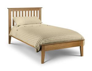 Salerno 90cm Single Bed - Oak
