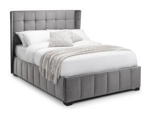 Gatsby 135cm Double Bed - Light Grey