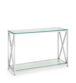 Miami Console Table - Silver