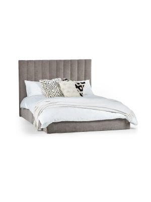 Eloise 150cm King Size Bed - Grey