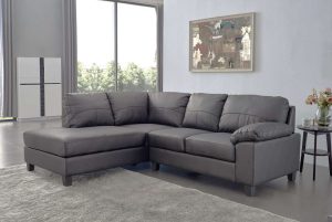 Boston Grey Leather