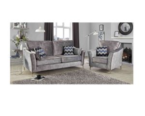 Fairbury Grey Fabric