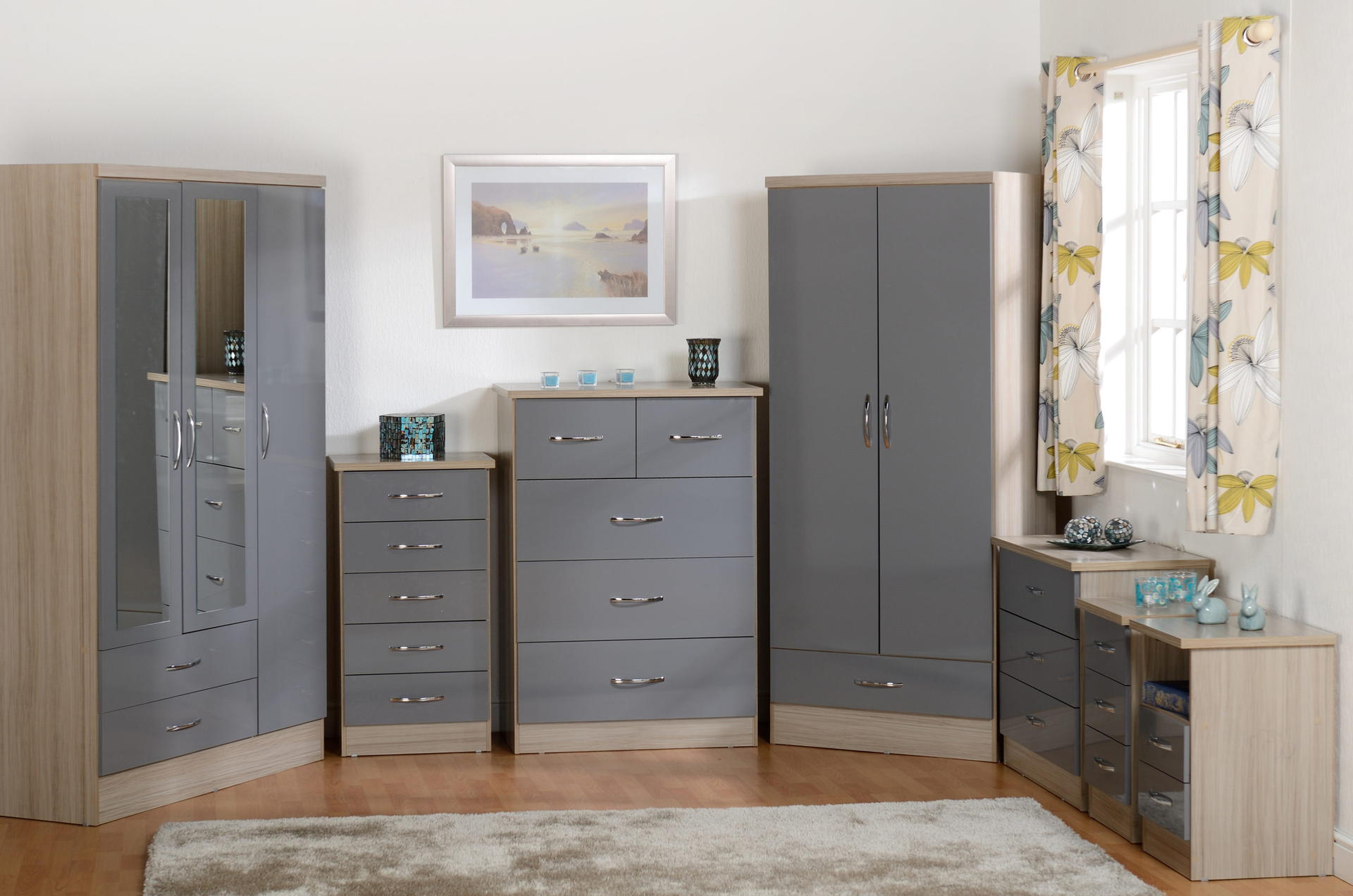 Nevada 3 Drawer Chest - Image 8