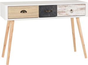 NORDIC 3 DRAWER OCCASIONAL TABLE WHITEDISTRESSED EFFECT 2019 01 100 120 017 scaled