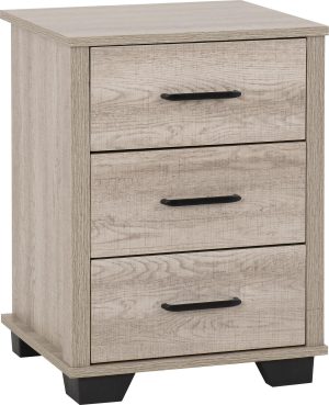OLIVER 3 DRAWER BEDSIDE LIGHT OAK EFFECT 2023 100 103 099 01 (1)