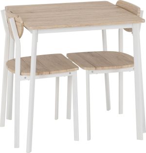 RILEY SMALL DINING SET WHITELIGHT OAK EFFECT VENEER 2020 400 401 150 02 scaled 1
