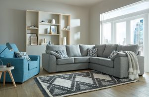 Oslo Fabric Corner Sofa