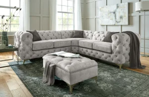 Dakota 2c2 stool whisper silver