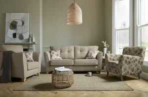 Eclipse main 3+1+Accent Chair palladium beige