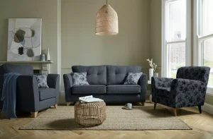 Eclipse main 3+1+Accent Chair palladium graphite