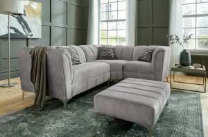 Miami 2c1 stool whisper silver